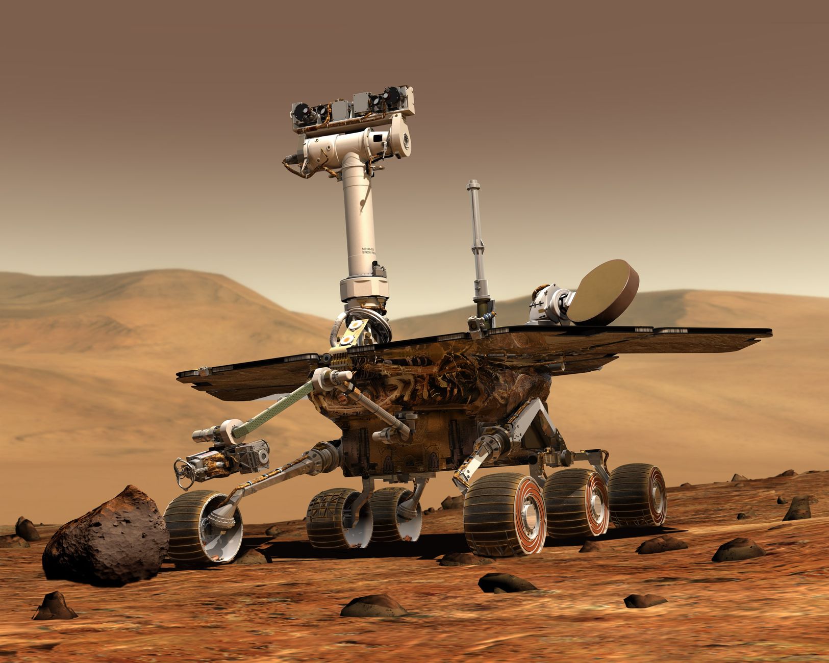 Curiosity rover Mars